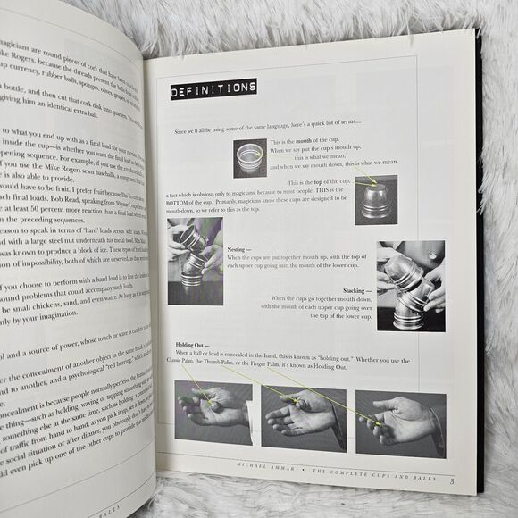 The Complete Cups And Balls 1998 First Edition By Michael Ammar No Dust Jacket - Picture 4 of 12